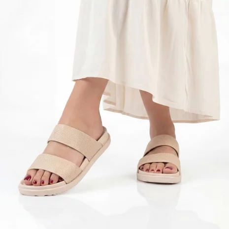 BATZ Shine Woman (Gold-Beige) Női Strandpapucs