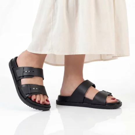 BATZ Wave Woman (Black) Női strandpapucs
